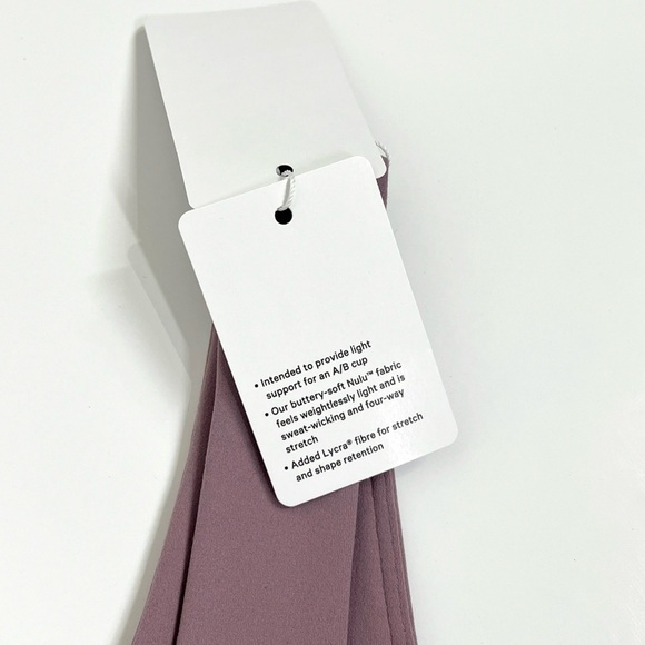 Lululemon NWT Align V-Neck Bra Lavender Lux - Picture 9 of 12